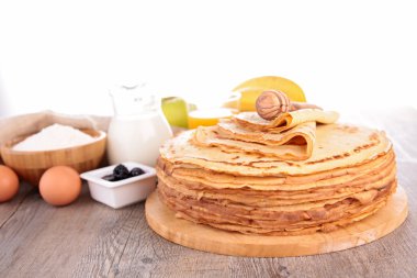 Krep ve malzemeler görünümü