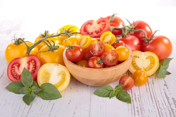 Tomates frescos vista de cerca —  Fotos de Stock