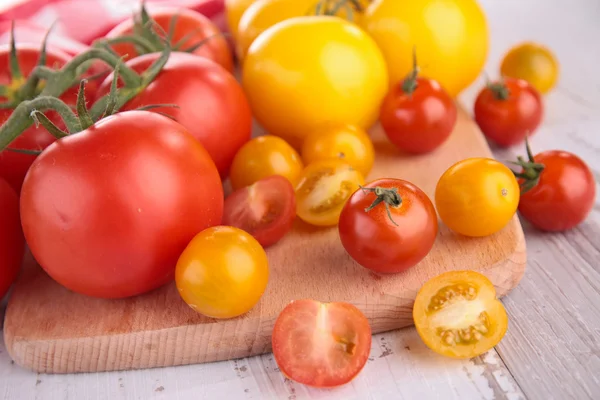 Close-up van verse tomaten — Stockfoto