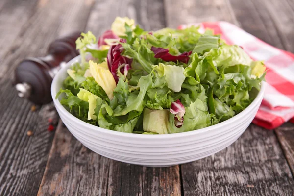 Fräsch sallad med örter — Stockfoto