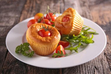 Salata domates muffins