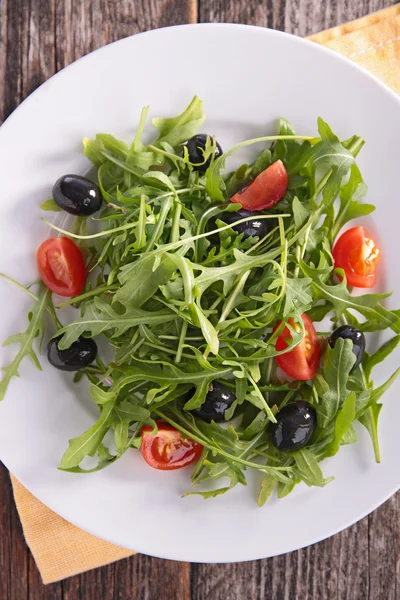 Salada fresca close up — Fotografia de Stock