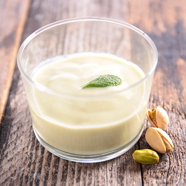 Pistacho crema vista — Foto de Stock