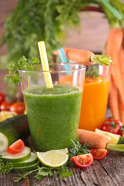 健康蔬菜汁 — 图库照片