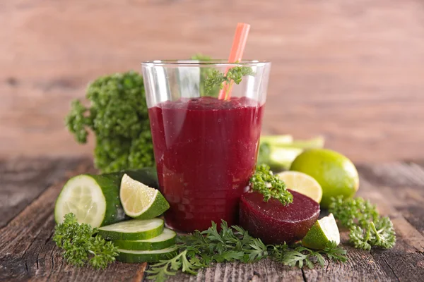 Beetroot juice close up — Stock Photo, Image