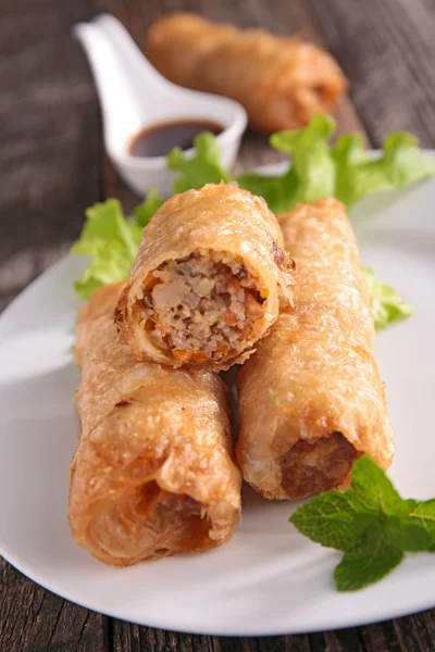 Asian spring rolls — Stock Photo, Image