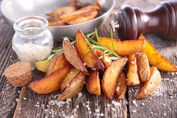 Franska pommes frites närbild — Stockfoto