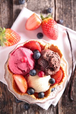 dondurma yakın çekim