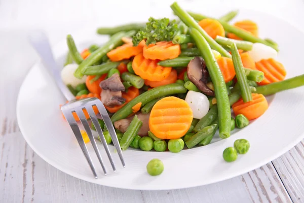 Assiette de légumes — Photo