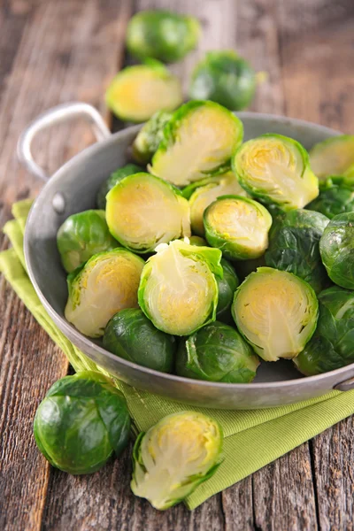 Brussel lahanası yakın çekim — Stok fotoğraf