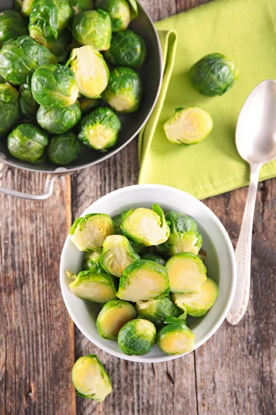 Brussel lahanası yakın çekim — Stok fotoğraf