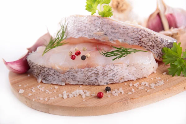 Filete de pescado crudo —  Fotos de Stock