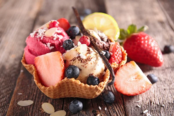 Helado de cerca — Foto de Stock