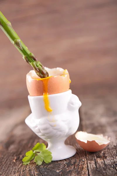 부드러운 삶은 계란 — 스톡 사진