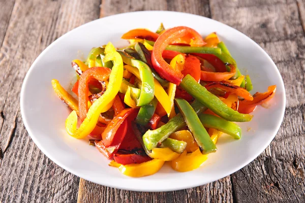 Välsmakande stekt paprika — Stockfoto