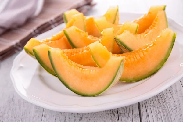 Fresh melon close up — Stock Photo, Image