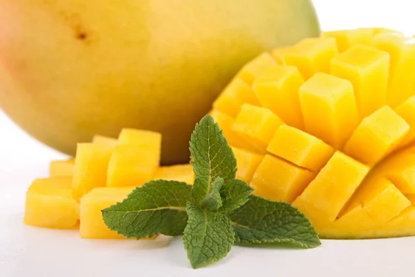 Közelről friss mangó — Stock Fotó