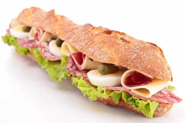 Sanduíche fresco saboroso — Fotografia de Stock