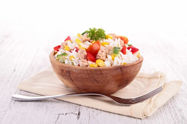 View of rice salad — Stock Photo, Image