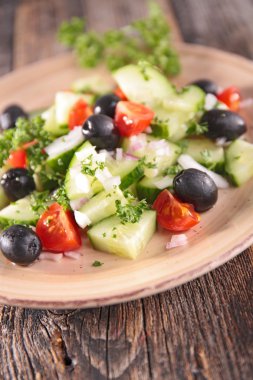 taze karışık salata