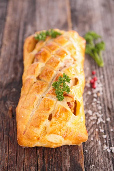 Meat pie with parsley — Stock Photo, Image