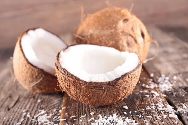 Coconuts close up view — Stock Photo, Image