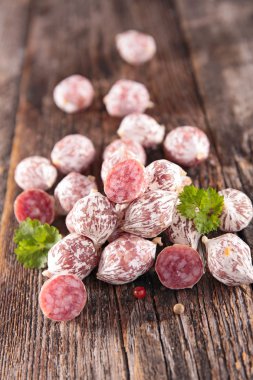 Sosis topları yakın çekim