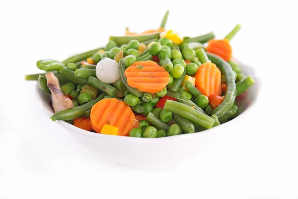 Fresh salad with vitamins in bowl — Stock Photo, Image