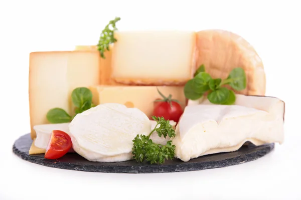 Fresh cheese selection — Stock Photo, Image