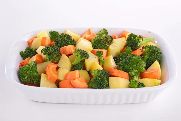 Zelenina na jídlo pohledu — Stock fotografie
