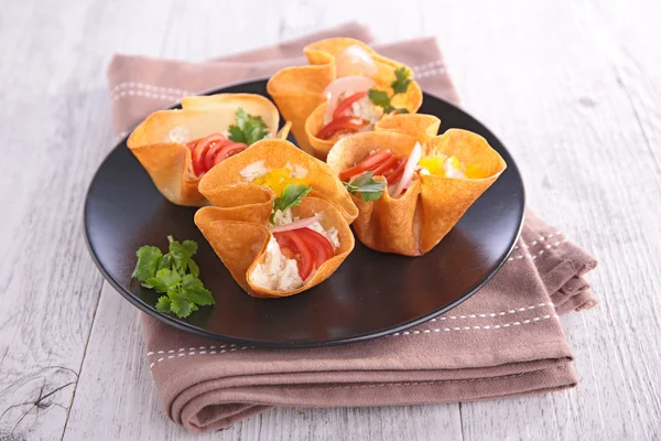 Finger food on table — Stock Photo, Image