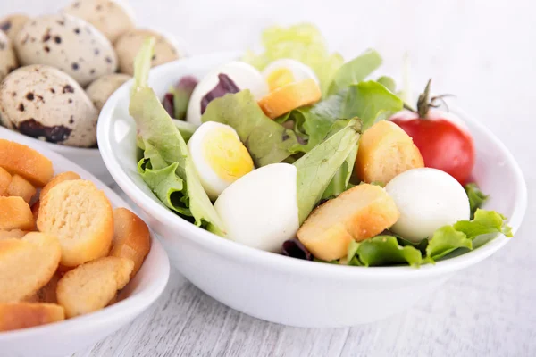 Caesar salad ingredients — Stock Photo, Image