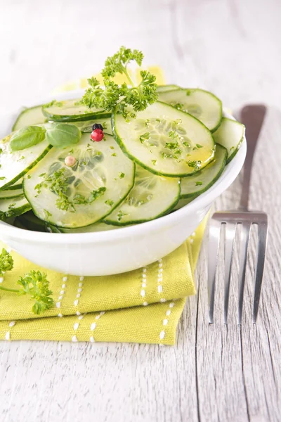 Insalata di cetrioli freschi — Foto Stock