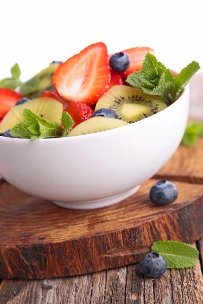 Salada de frutas saudável — Fotografia de Stock