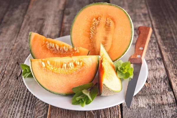 Fresh sweet melon — Stock Photo, Image