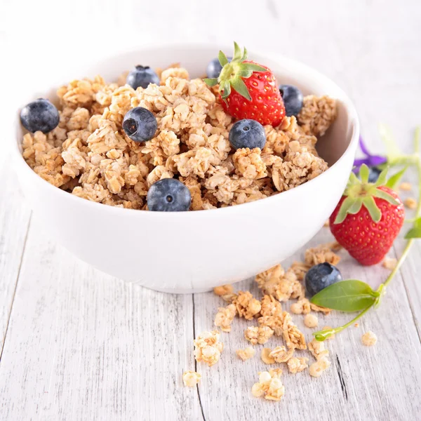 Desayuno orgánico saludable — Foto de Stock