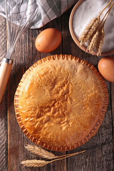 Torta di carne fatta in casa — Foto Stock