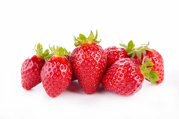 Frische rote Erdbeeren — Stockfoto