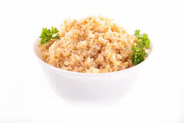 Maydanoz ile quinoa kase