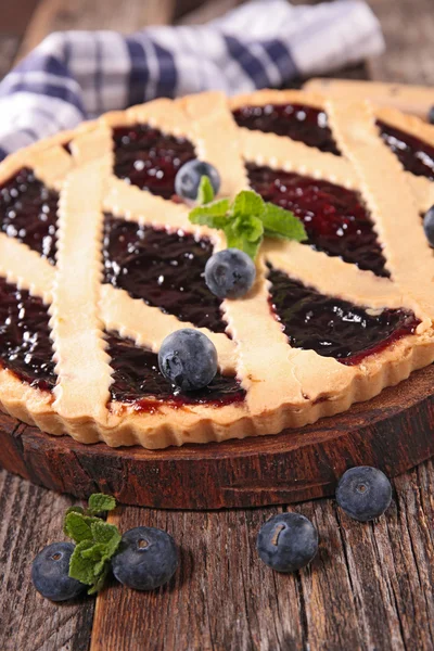 Lezzetli blueberry tart — Stok fotoğraf