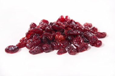 kurutulmuş cranberries yığın