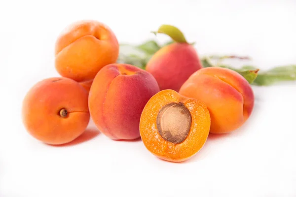 Свіжий абрикос купи — стокове фото