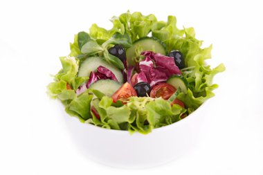 karışık yeşil salata