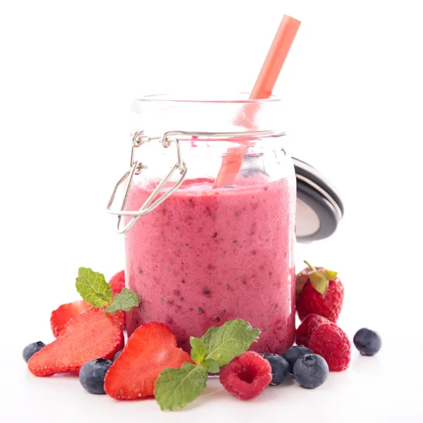 Verse bessen smoothie — Stockfoto