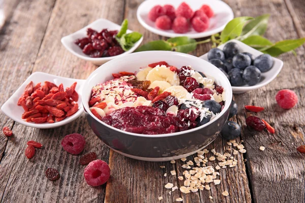 Fruit Smoothie bowl — Stock Photo, Image