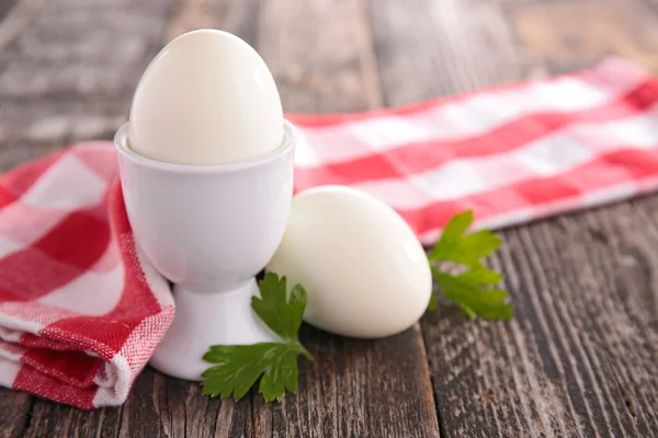 Haşlanmış yumurta, Kahvaltı — Stok fotoğraf