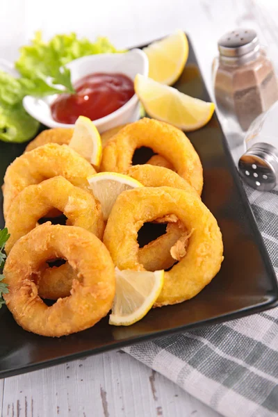 Calamari fritti — Foto Stock