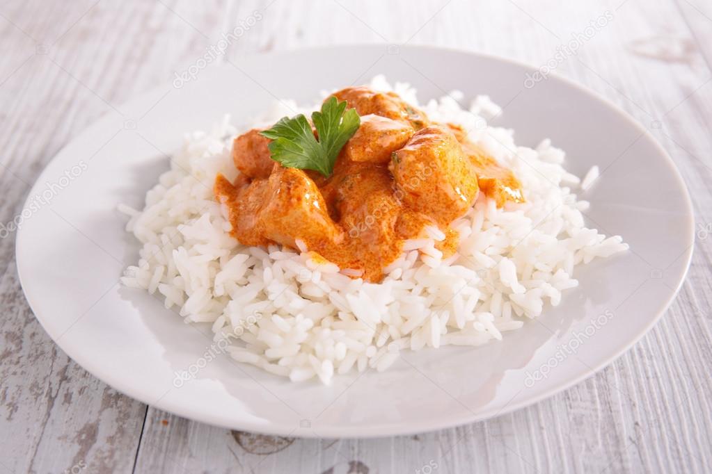 chicken stew and rice
