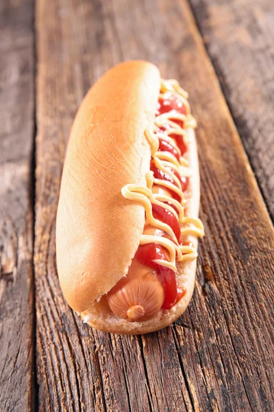 Perro caliente, comida rápida — Foto de Stock