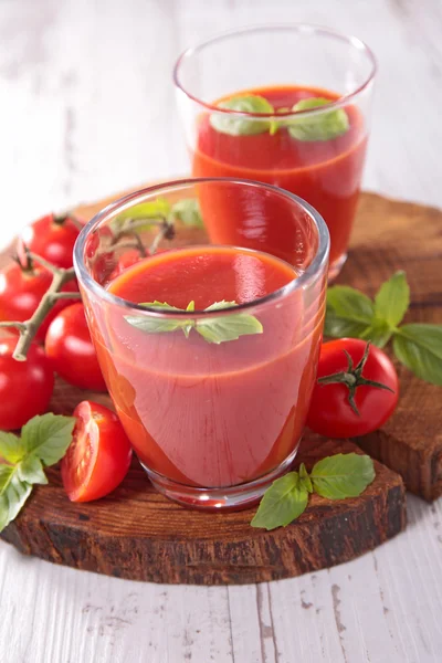 Paradicsomleves, gazpacho — Stock Fotó